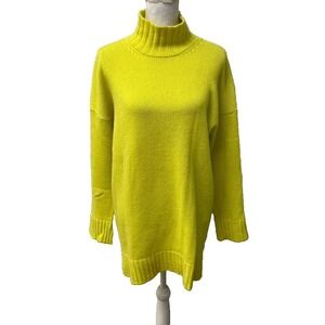 Yellow Turtleneck Sweater